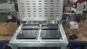 行遠包裝盒式鹵制品包裝機,熟食盒鎖鮮封口機,可換模具